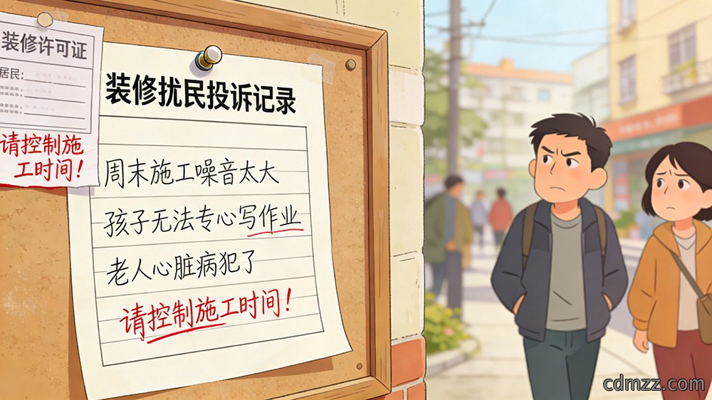 装修扰民投诉