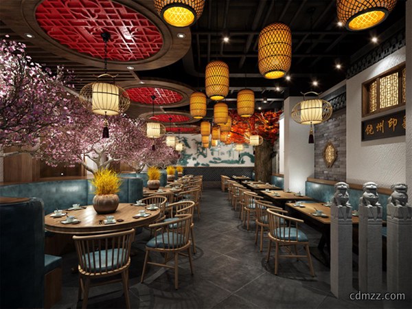 餐饮门店装修遇到柱子怎么处理？