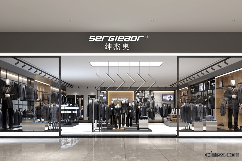 服装店门头装饰效果图片